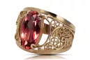 Ring Ruby Original Vintage 14K Rose Gold Vintage Jewlery vrc057r